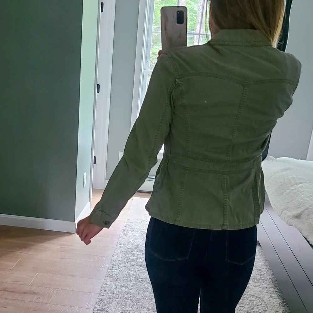 DKNY Jean's Utility Jacket - Picture 4 of 10